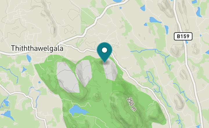 Map showing Arankele